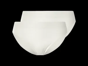 Esmara® Dámske bezšvové mininohavičky, 2 kusy (biela, S (36/38))