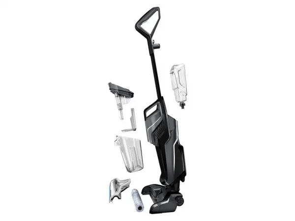 Bissell Bezdrôtový tyčový vysávač Crosswave C6 Cordless Pro Titanium Blue