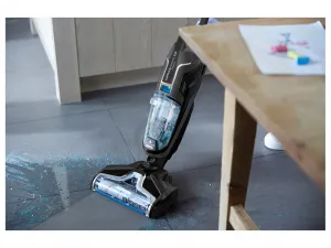 Bissell Bezdrôtový tyčový vysávač Crosswave C6 Cordless Pro Titanium Blue