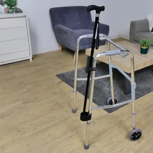 Držiak na vychádzkovú palicu