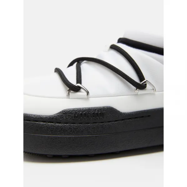 Nízke zimné topánky MOON BOOT MB PARK ICON NA02 BLACK WHITE