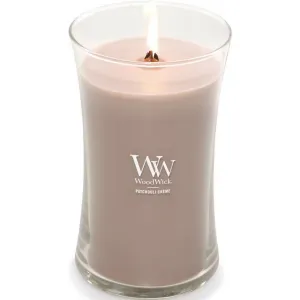 WoodWick vonná sviečka veľká váza Patchouli Creme,609 g