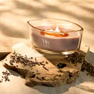 Vonná sviečka Woodwick Ship Patchouli Creme, 453 g