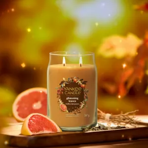 Yankee Candle Vonná sviečka veľká Signature Glistening Leaves, 567 g, L