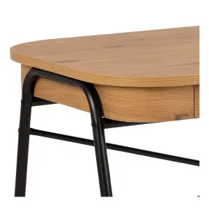 Actona Psací stůl Blueton 120 cm dub divoký/černý