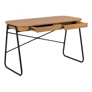 Actona Psací stůl Blueton 120 cm dub divoký/černý
