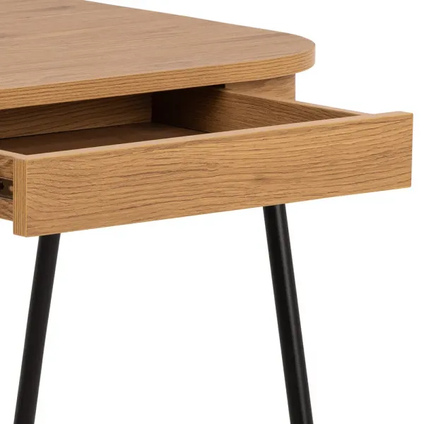 Actona Psací stůl Blueton 120 cm dub divoký/černý