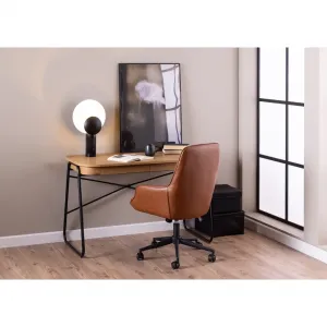 Actona Psací stůl Blueton 120 cm dub divoký/černý