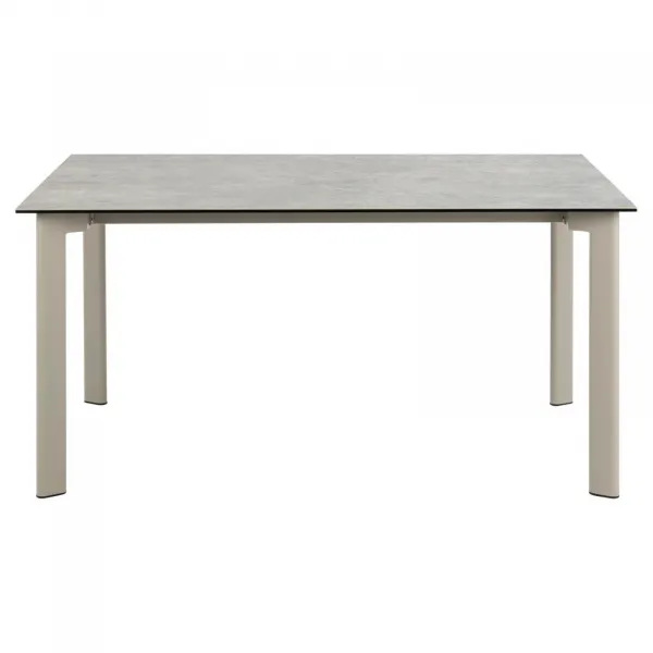 Actona Jedálenský stôl Palermo 160 cm sivý