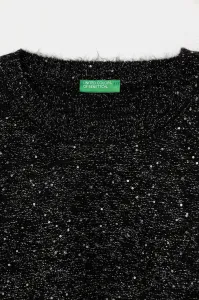 Detský sveter s prímesou vlny United Colors of Benetton