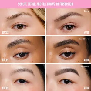 Jeffree Star Cosmetics Brow Designer Pencil precízna ceruzka na obočie odtieň Medium Brown 0.15 g