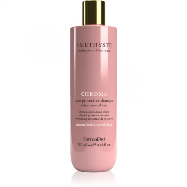 FarmaVita Amethyste Chroma hydratačný a ochranný šampón pre farbené vlasy 250 ml