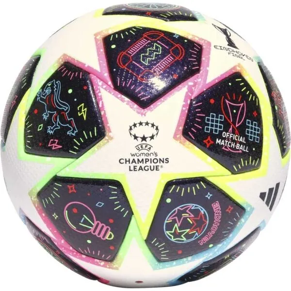 adidas UWCL PRO EINDHOVEN Futbalová lopta, biela, veľkosť