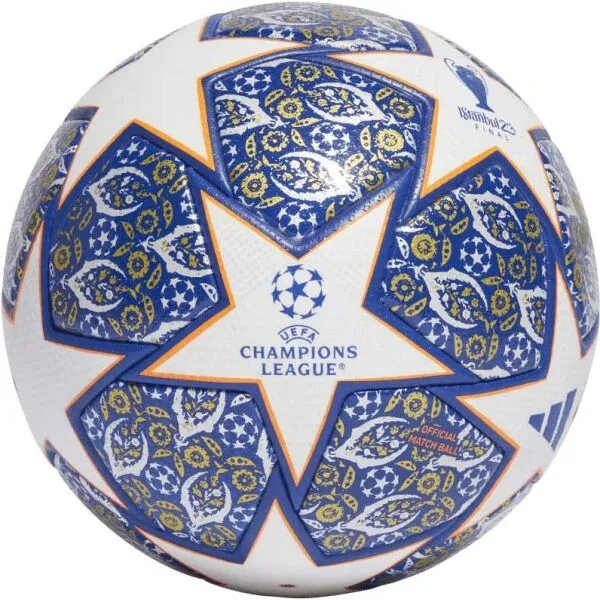 adidas UCL PRO ISTANBUL Zápasová futbalová lopta, biela, veľkosť