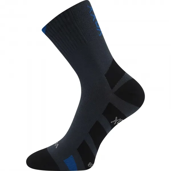 3PACK ponožky VoXX tmavo sivé (Gastl) M