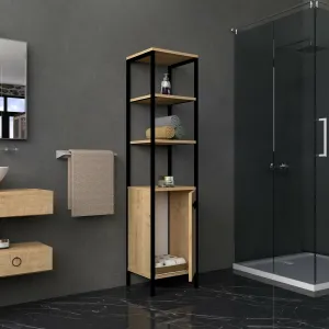 Regálová jednotka Derin Anthracite a Sapphire