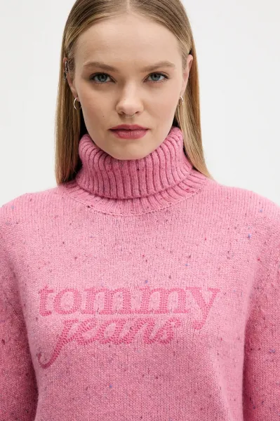 Sveter s prímesou vlny Tommy Jeans