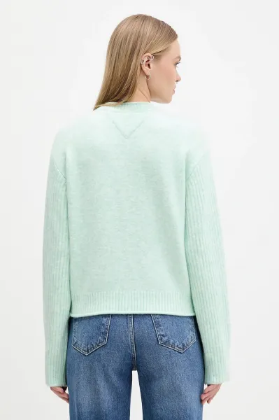 Sveter s prímesou vlny Tommy Jeans