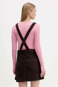 Menčestrové šaty Tommy Jeans