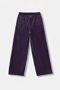 Detské velúrové tepláky adidas