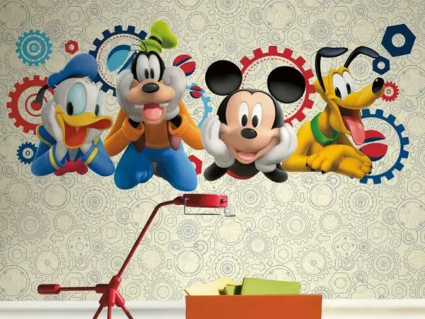 Samolepiaci nástenný meter MICKEY MOUSE