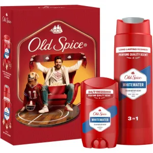 Old Spice Whitewater Darčeková Súprava Pre Športových Fanúšikov: Tuhý Dezodorant A Sprchový Gél