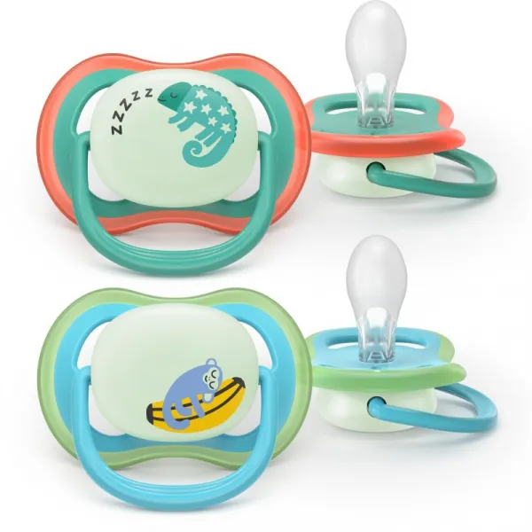 Philips AVENT Cumlík Ultra air nočný 6-18m chlapec 2ks
