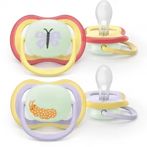Philips AVENT Cumlík Ultra air nočný 0-6m dievča 2ks