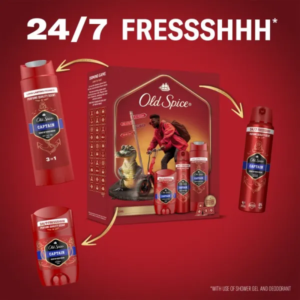 Old Spice Captain Gift Set darčeková sada pre mužov