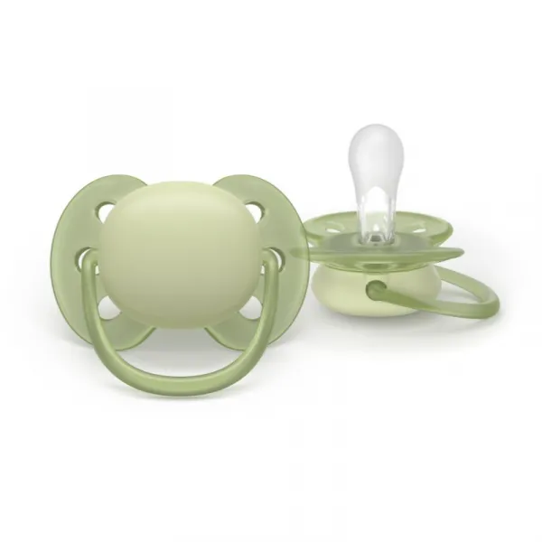 Philips AVENT Cumlík Ultrasoft Premium neutral 6-18m 2 ks