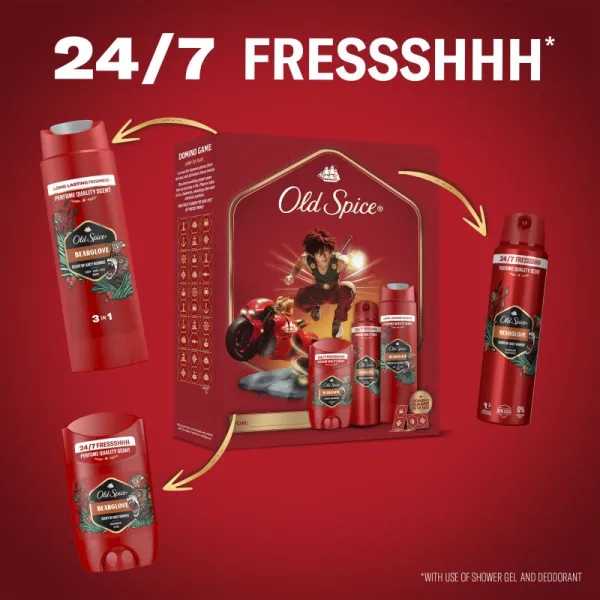 Old Spice Bearglove Anime darčeková sada pre mužov
