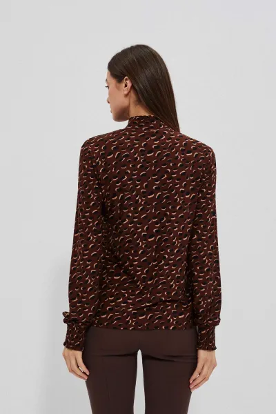 Marisse Blouse Z-Ts-3907 Brown