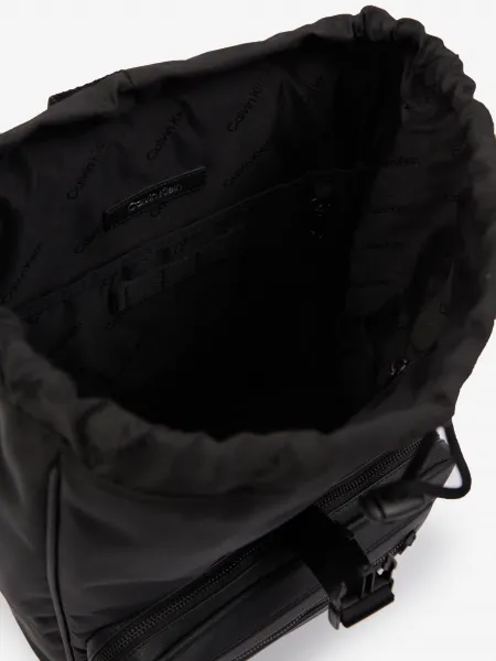 Čierny pánsky batoh Calvin Klein Elevated Flap BP