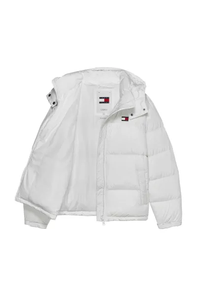 Tommy Jeans White Women's Puffer Jacket TJW ALASKA PUFFER EXT