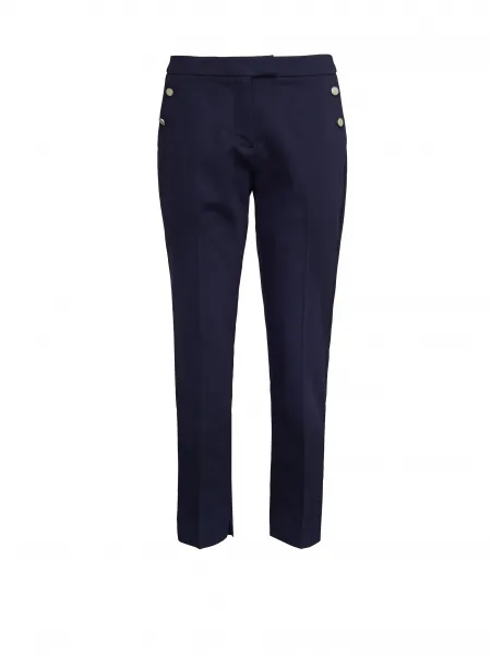Dark blue women's trousers ORSAY - Women's