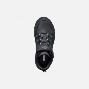 Black boys' ankle boots Geox Flexyper B Abx - Boys