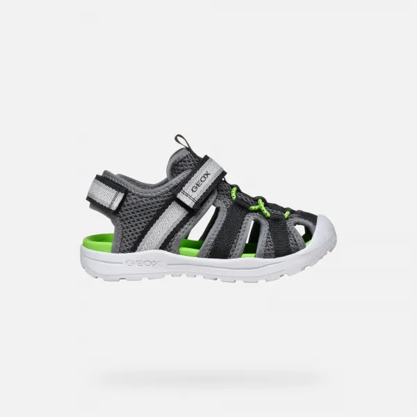 Grey boys' sandals Geox Vaniett - Boys