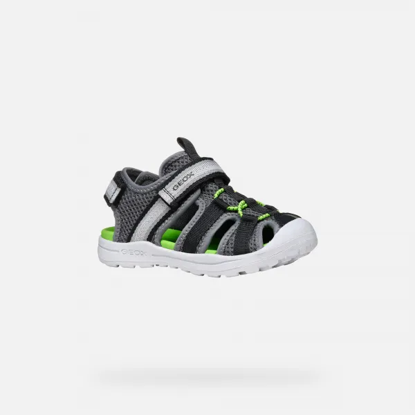 Grey boys' sandals Geox Vaniett - Boys