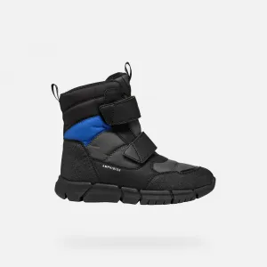 Grey boys' ankle boots Geox Flexyper B Abx - Boys