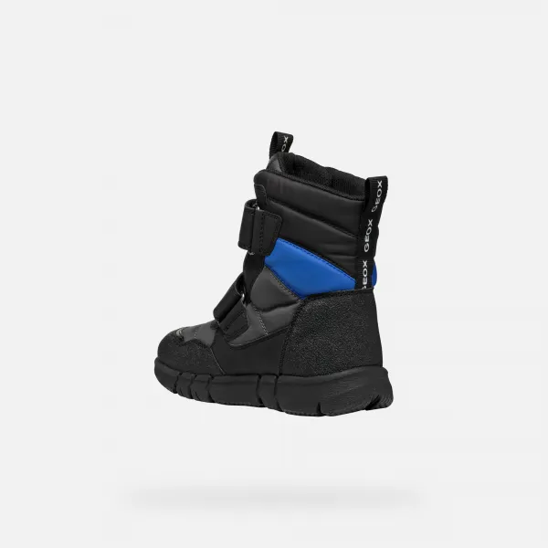 Grey boys' ankle boots Geox Flexyper B Abx - Boys