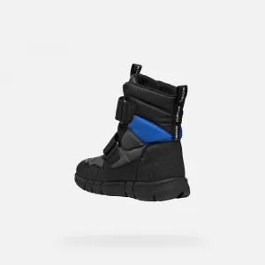 Grey boys' ankle boots Geox Flexyper B Abx - Boys