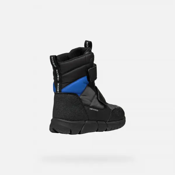 Grey boys' ankle boots Geox Flexyper B Abx - Boys