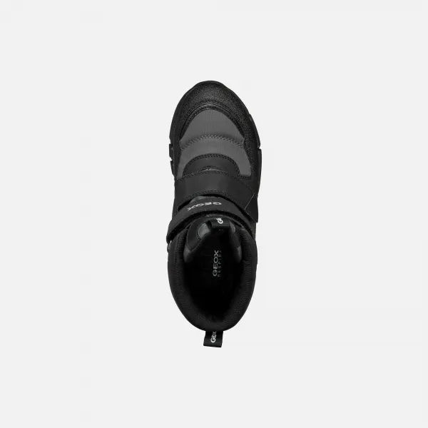 Grey boys' ankle boots Geox Flexyper B Abx - Boys