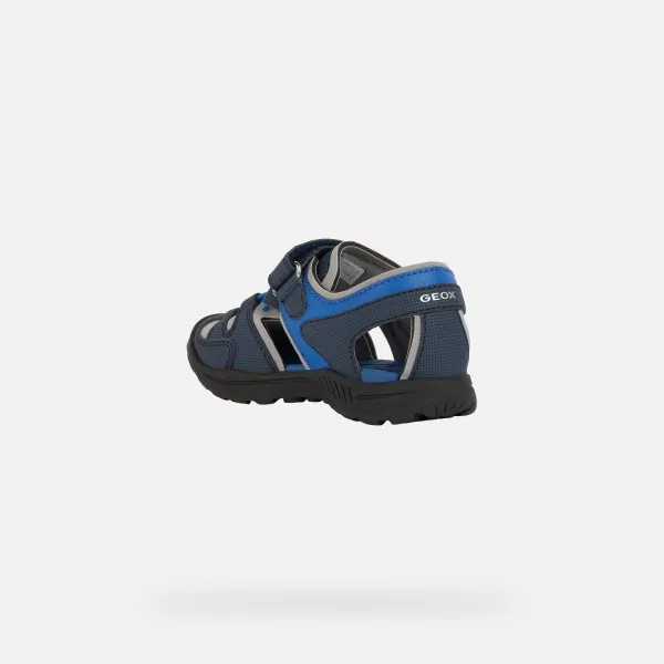 Dark blue boys' sandals Geox Vaniett - Boys