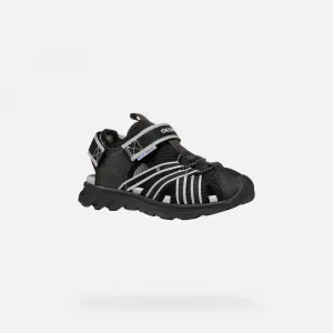 Black boys' sandals Geox Airadyum - Boys