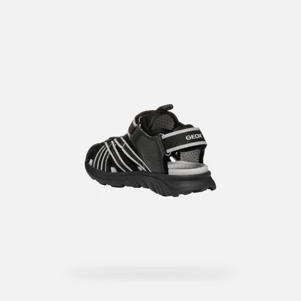 Black boys' sandals Geox Airadyum - Boys