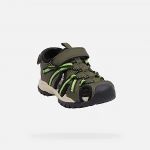 Grey boys' sandals Geox Borealis - Boys
