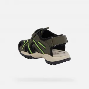 Grey boys' sandals Geox Borealis - Boys