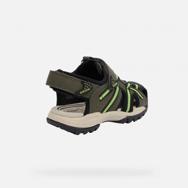 Grey boys' sandals Geox Borealis - Boys