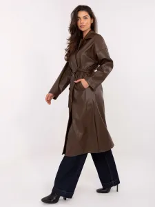 Coat IT-EN-A8393.81-dark brown